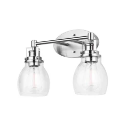 Soft Seeded Vanity Light - 2 Light