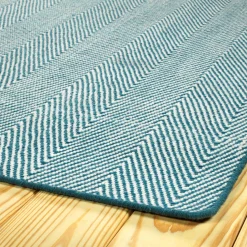Sophisticated Chevron Indoor / Outdoor Rug