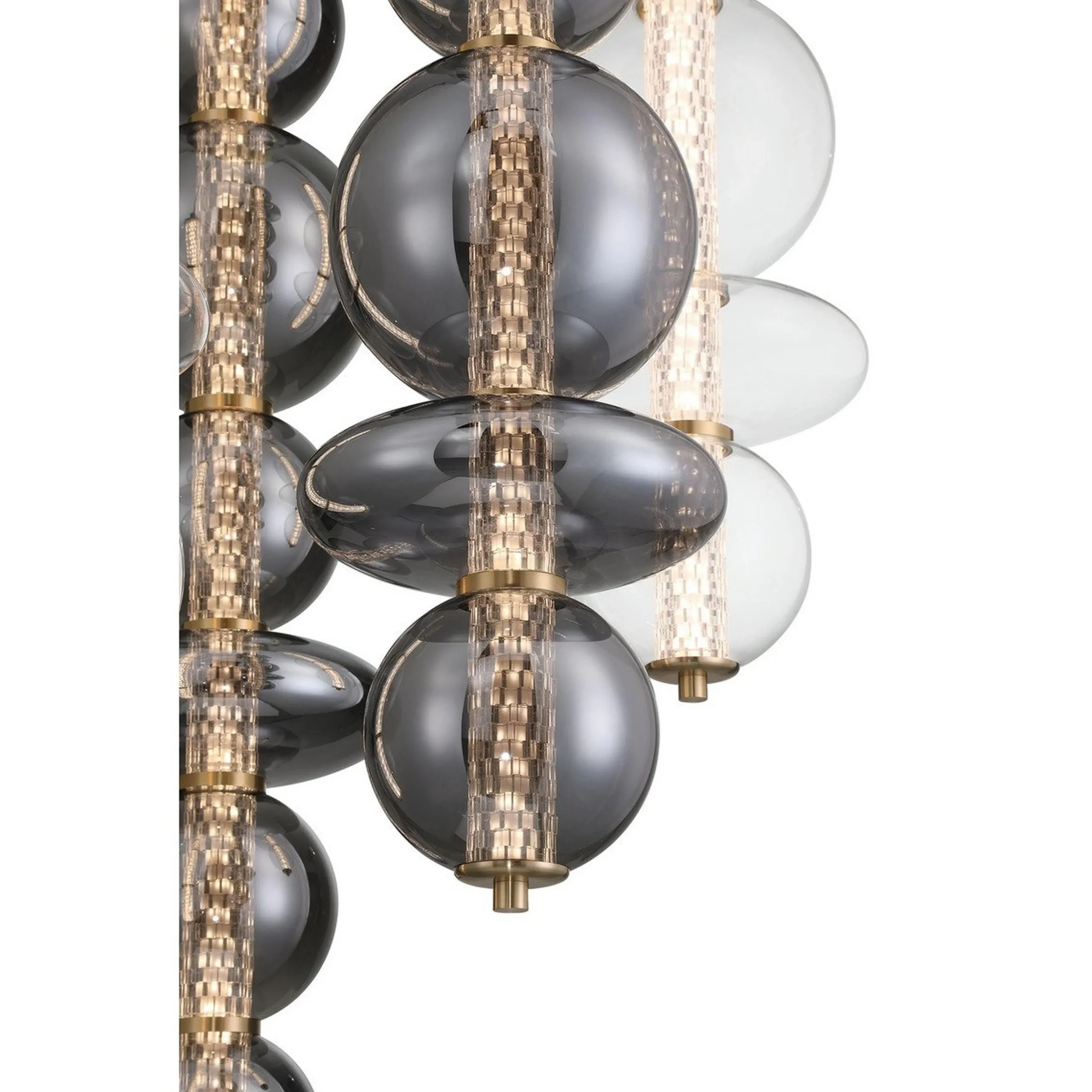 Spectrogram LED Chandelier - 4 Light