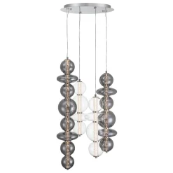 Spectrogram LED Chandelier - 4 Light