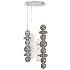 Spectrogram LED Chandelier - 4 Light