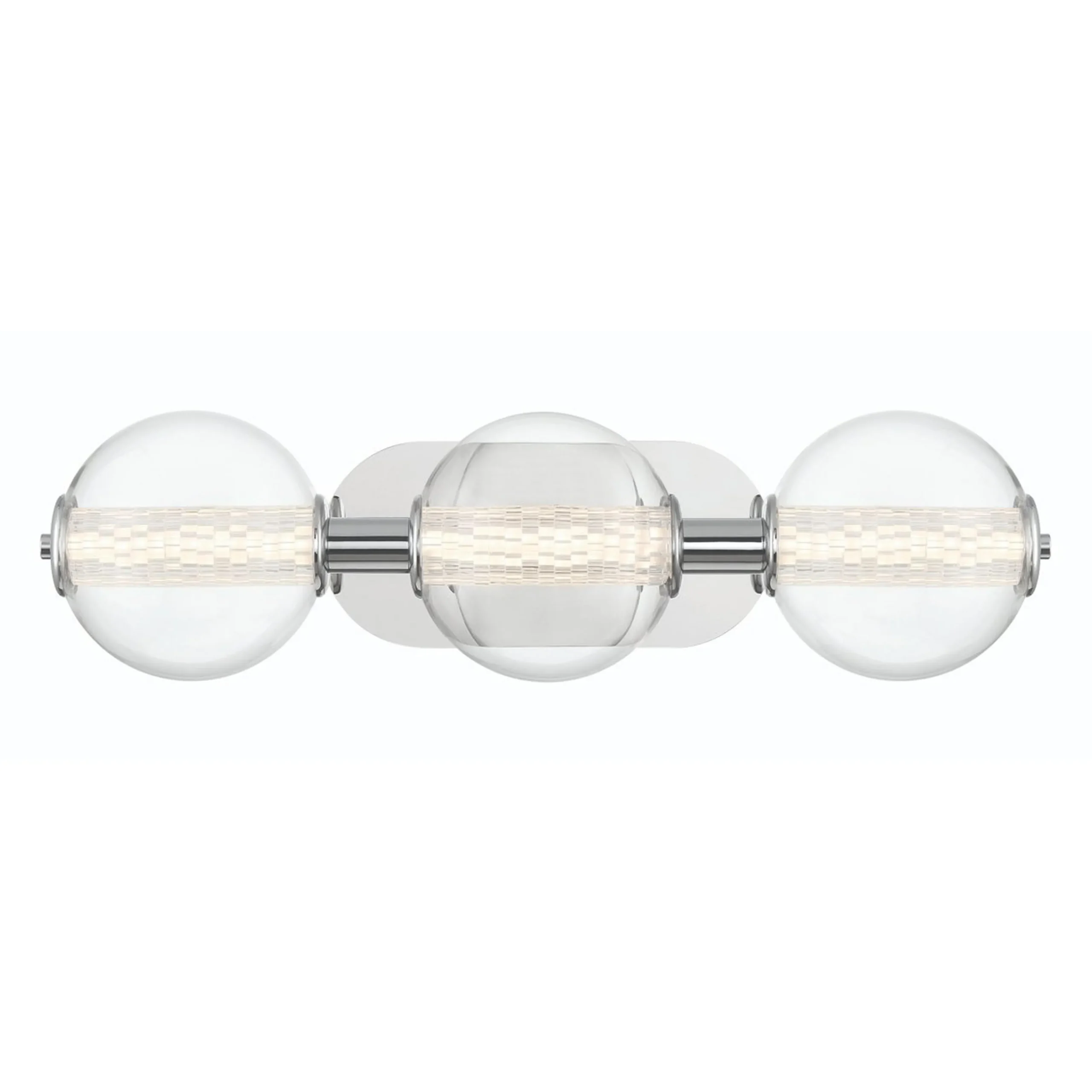 Spectrogram LED Vanity Light - 3 Light