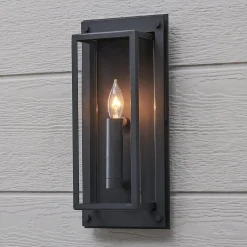 Squarish Outdoor Sconce - 1 Light