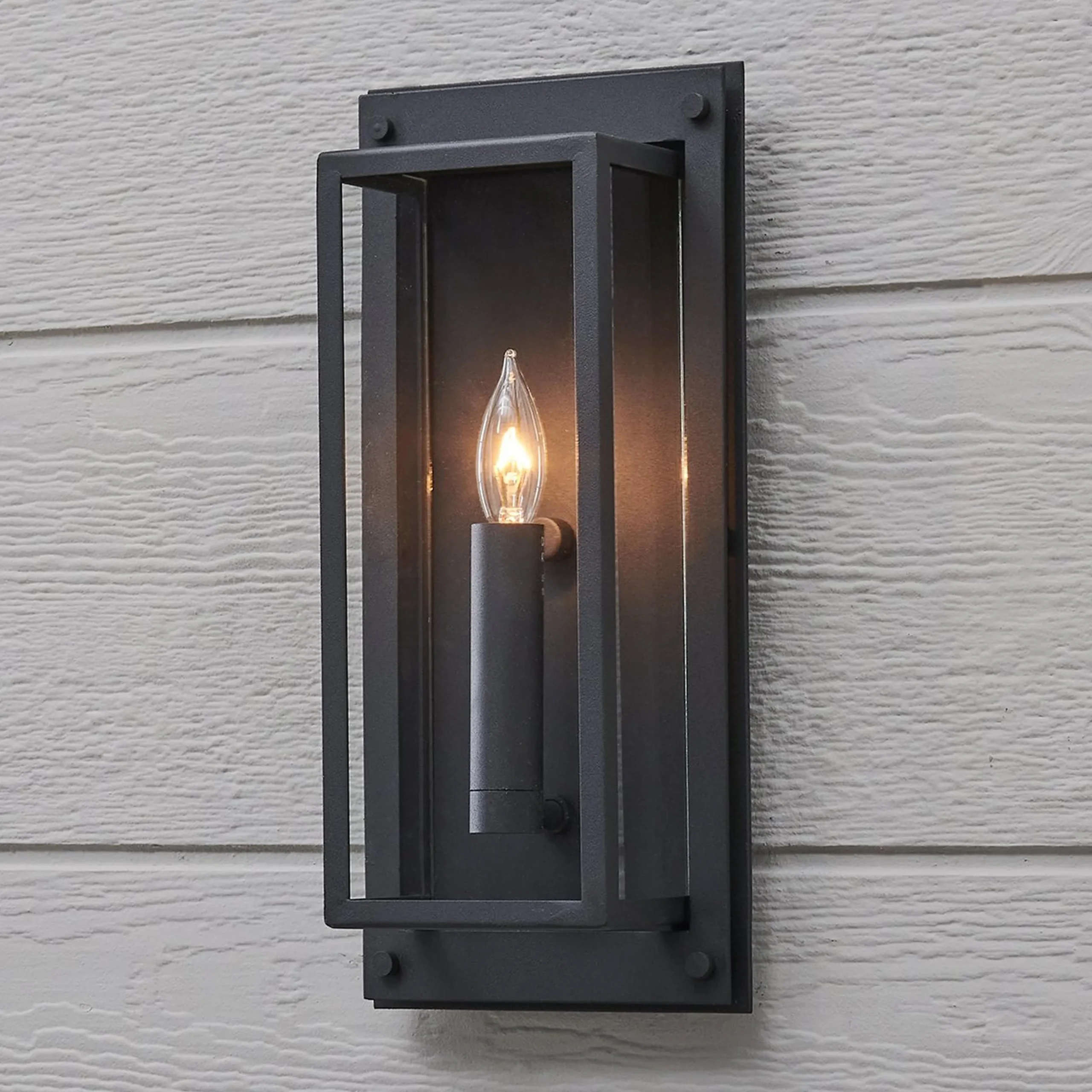 Squarish Outdoor Sconce - 1 Light