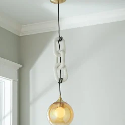 Stone Link Pendant