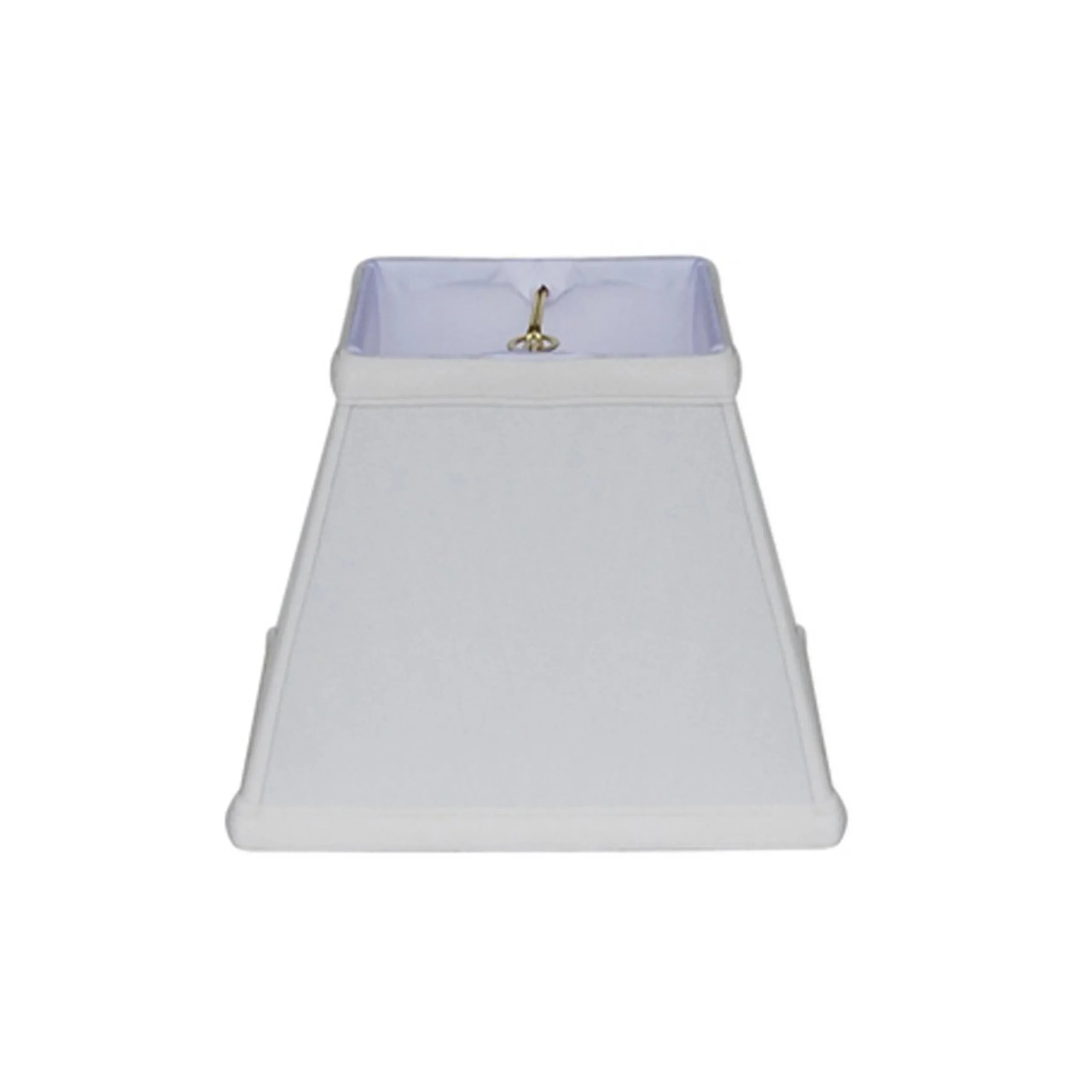 7" Straight Square Tapered Chandelier Shade