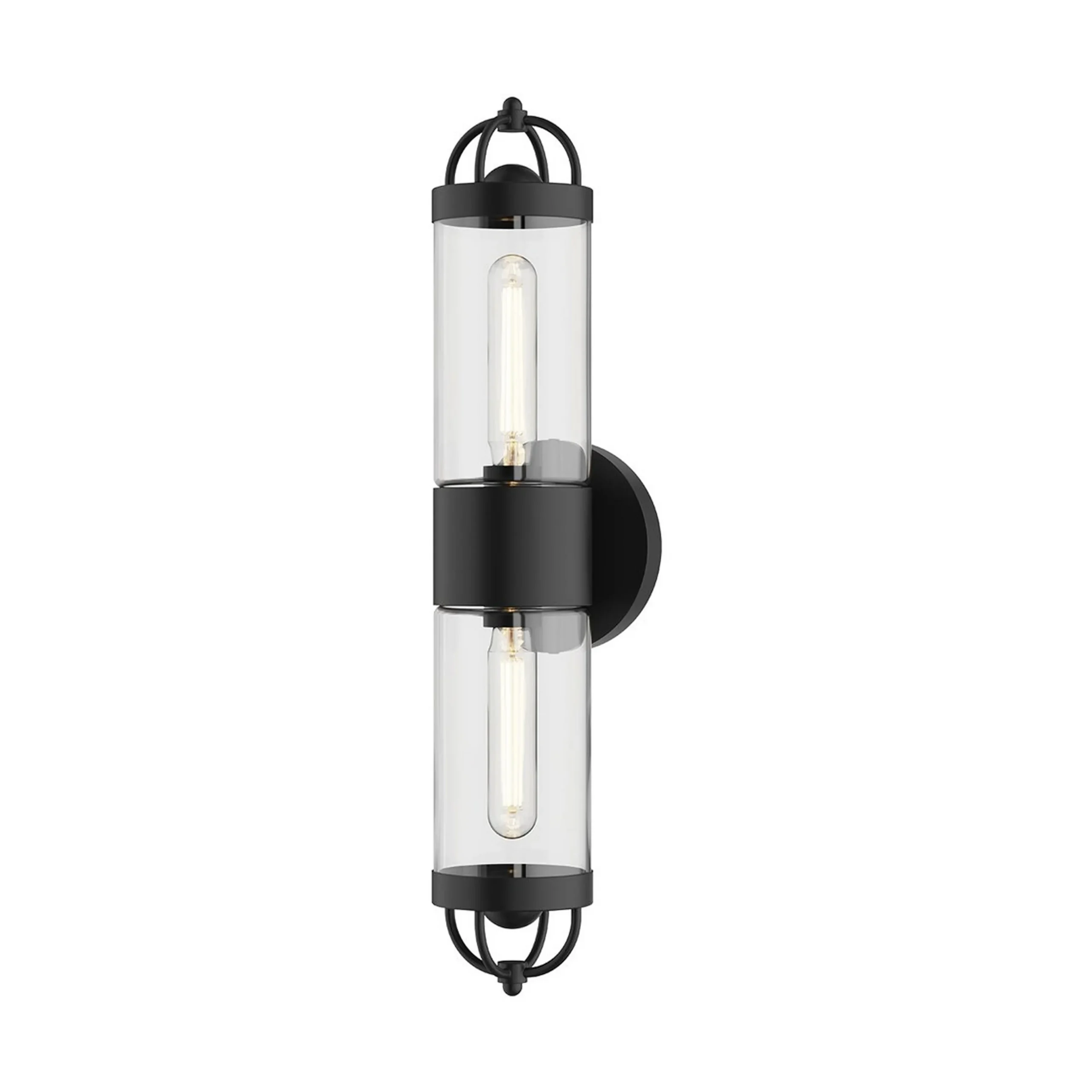 Strasbourg Clear Glass Vanity Light