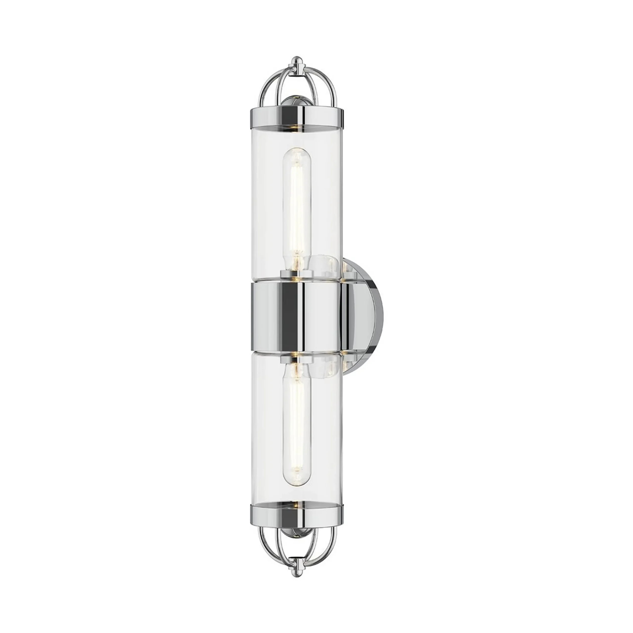 Strasbourg Clear Glass Vanity Light