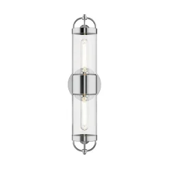 Strasbourg Clear Glass Vanity Light