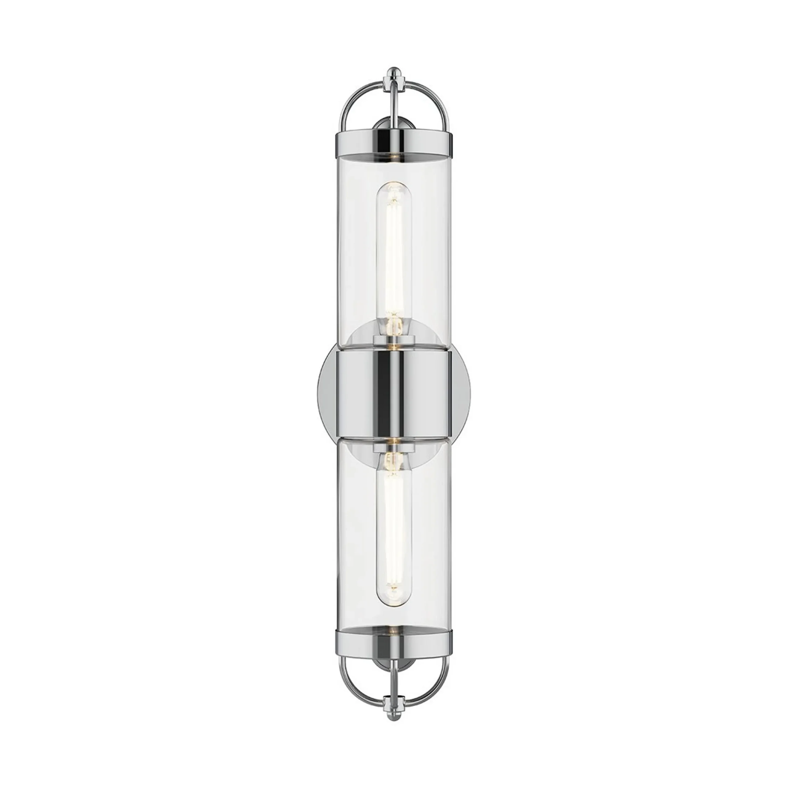 Strasbourg Clear Glass Vanity Light