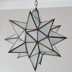 Superior Moravian Star Pendant