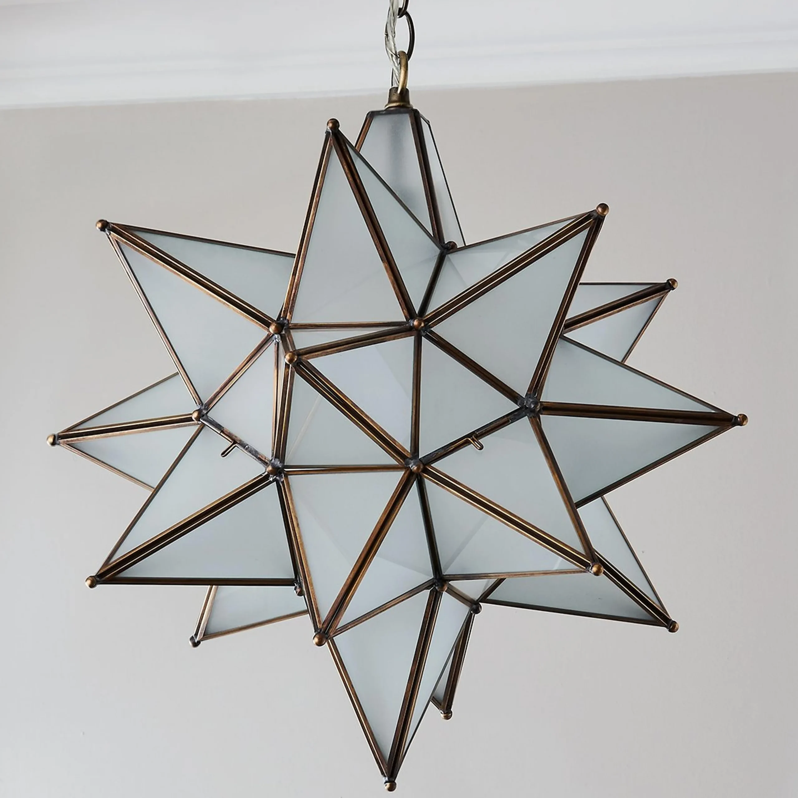 Superior Moravian Star Pendant