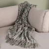 Suzanne Plaid Throw