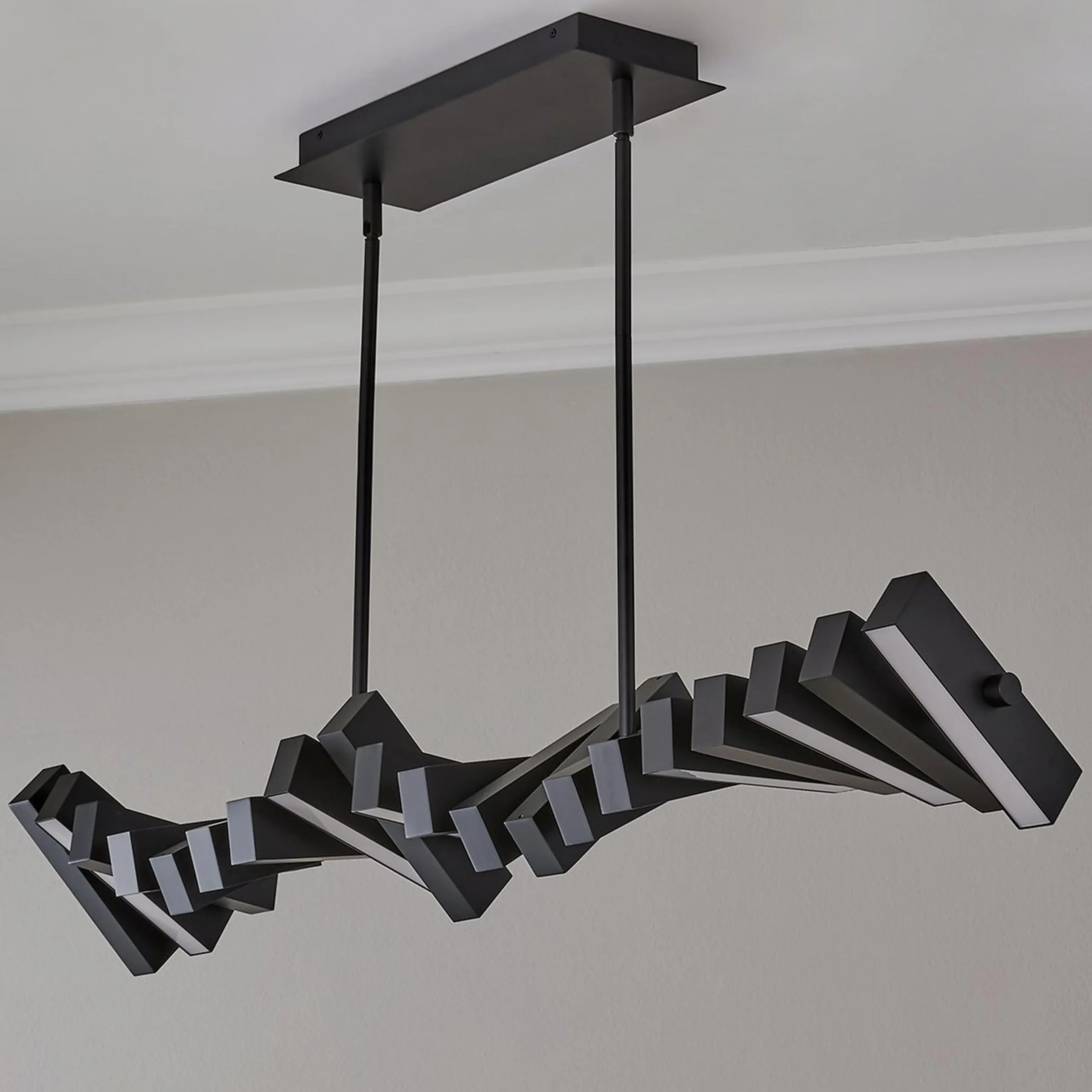 Syncopated LED Island Chandelier