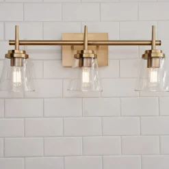 Tapered Spike Vanity Light - 3 Light