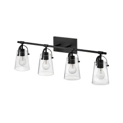 Tapered Strap Vanity Light - 4 Light