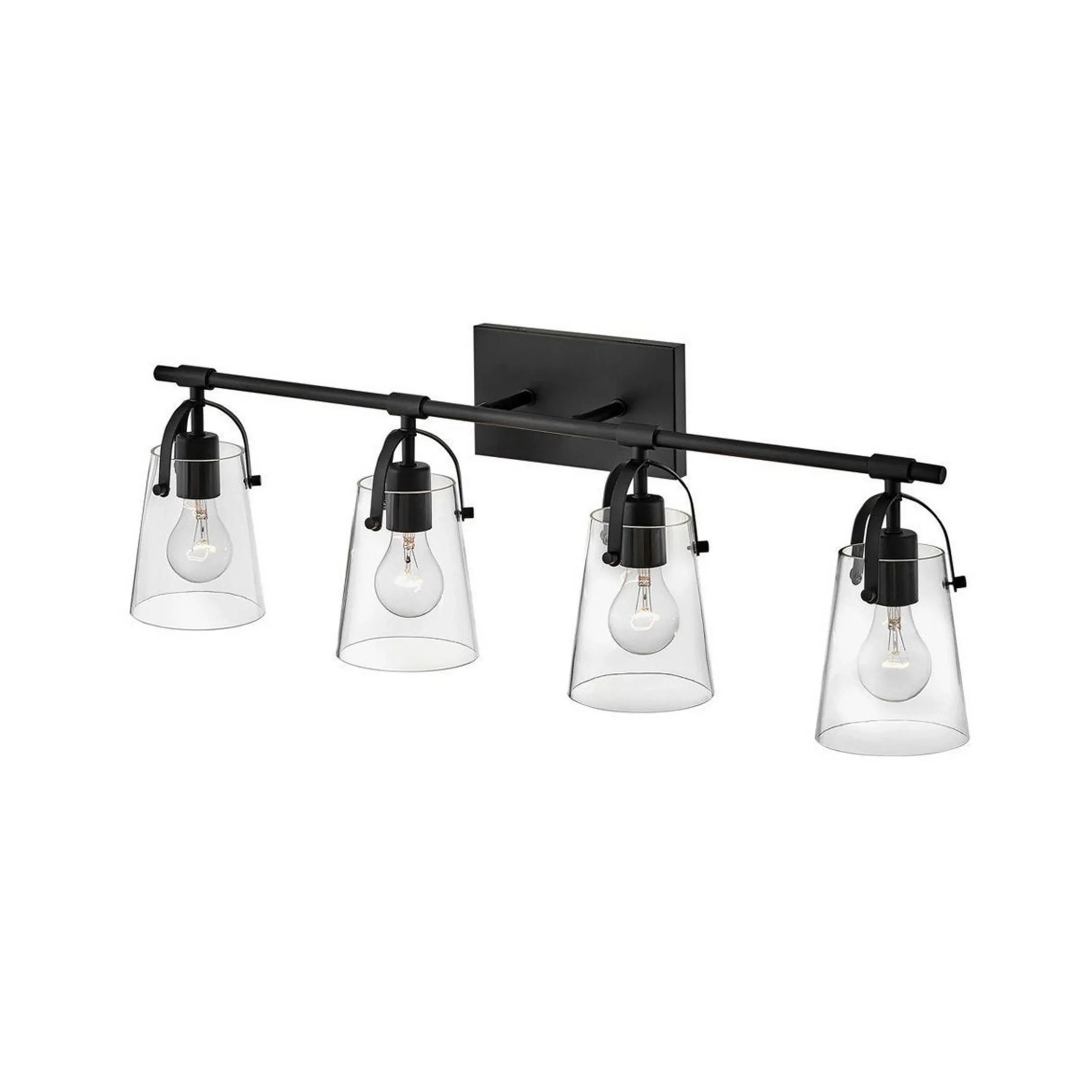 Tapered Strap Vanity Light - 4 Light