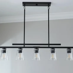 T Bar Taper Island Chandelier