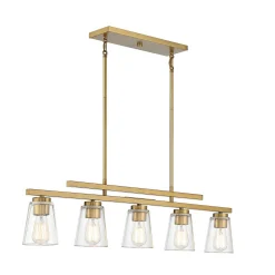 T Bar Taper Island Chandelier