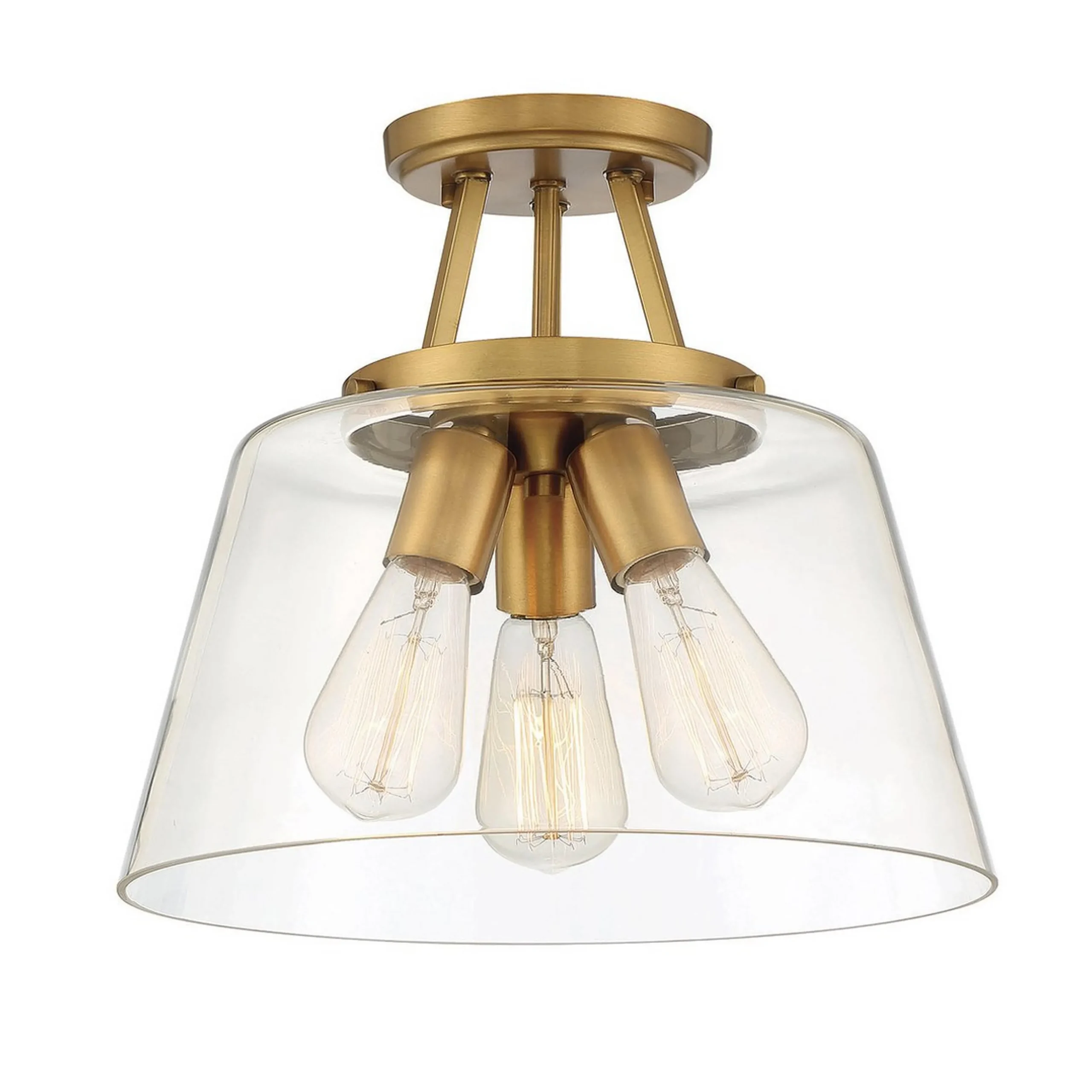T Bar Taper Semi-Flush Ceiling Light