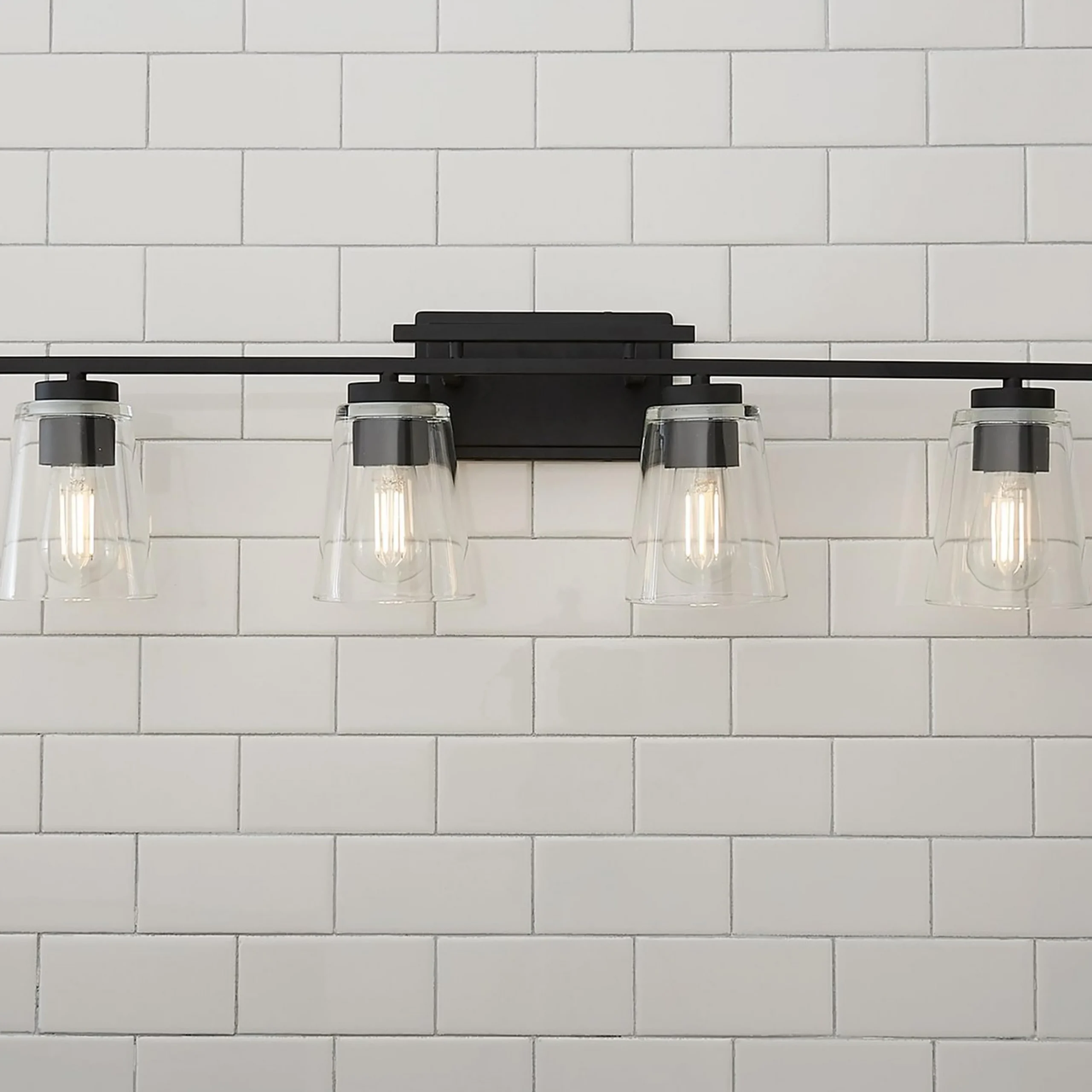 T Bar Taper Vanity Light - 4 Light