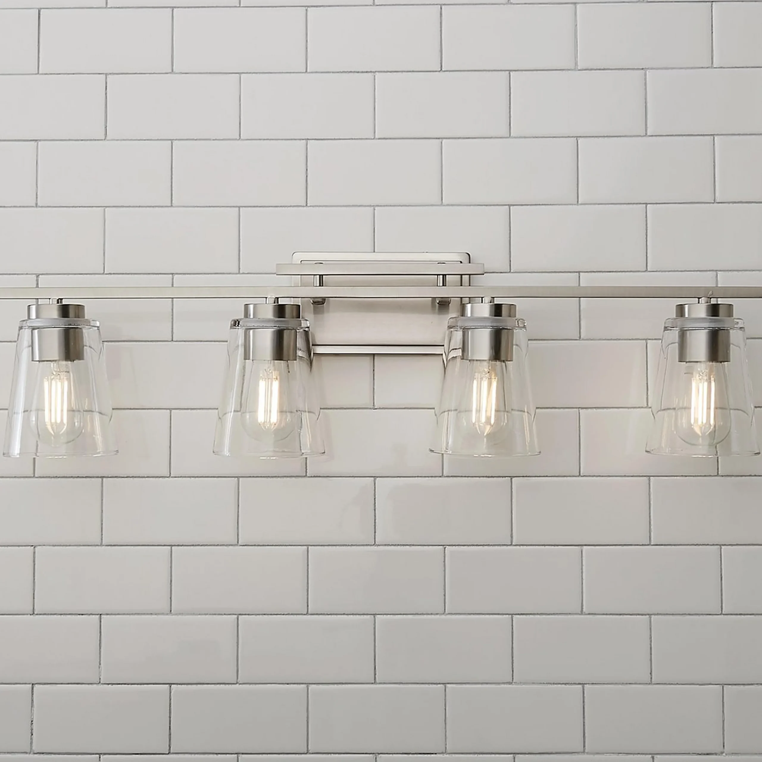 T Bar Taper Vanity Light - 4 Light