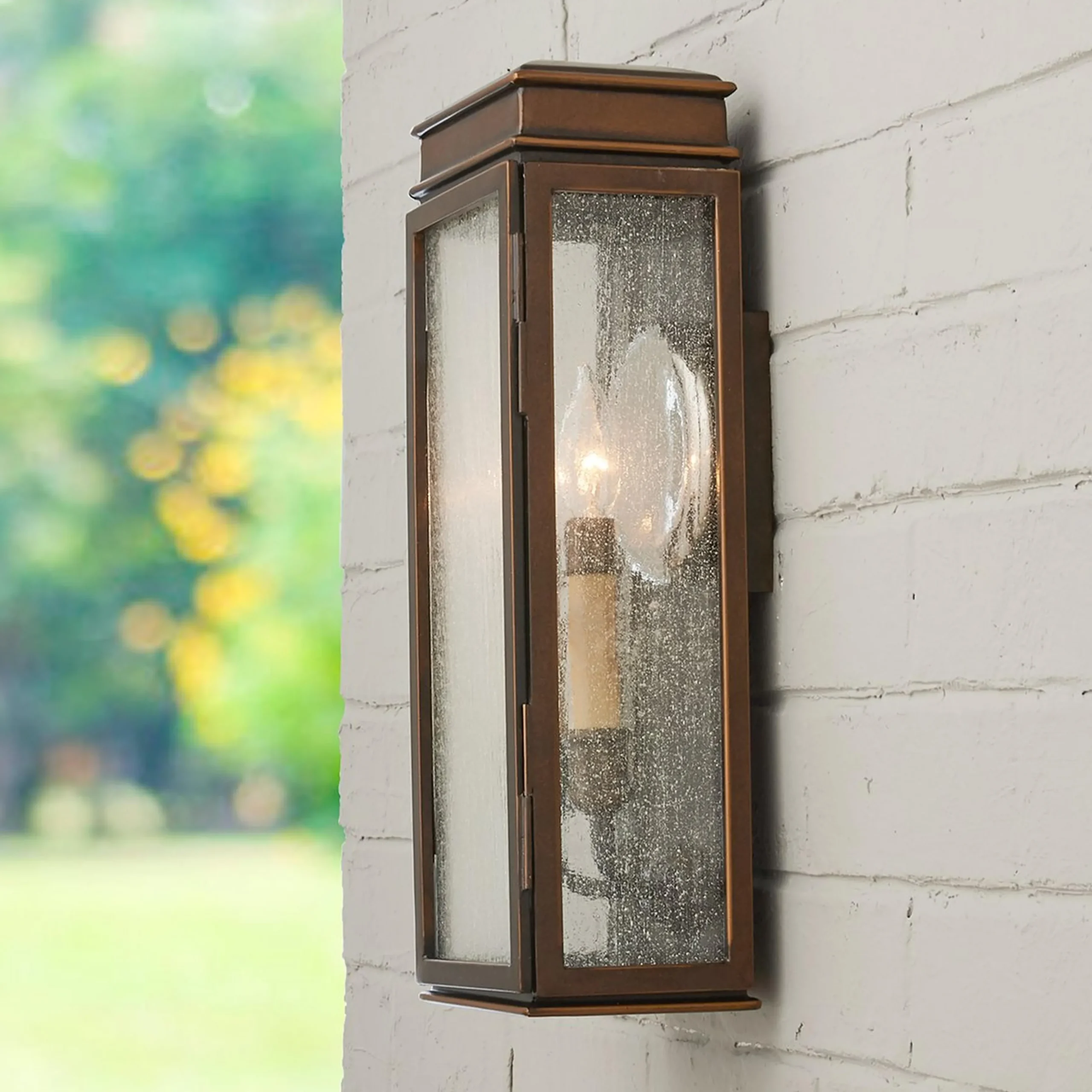 Tetra Tower Outdoor Sconce - Small