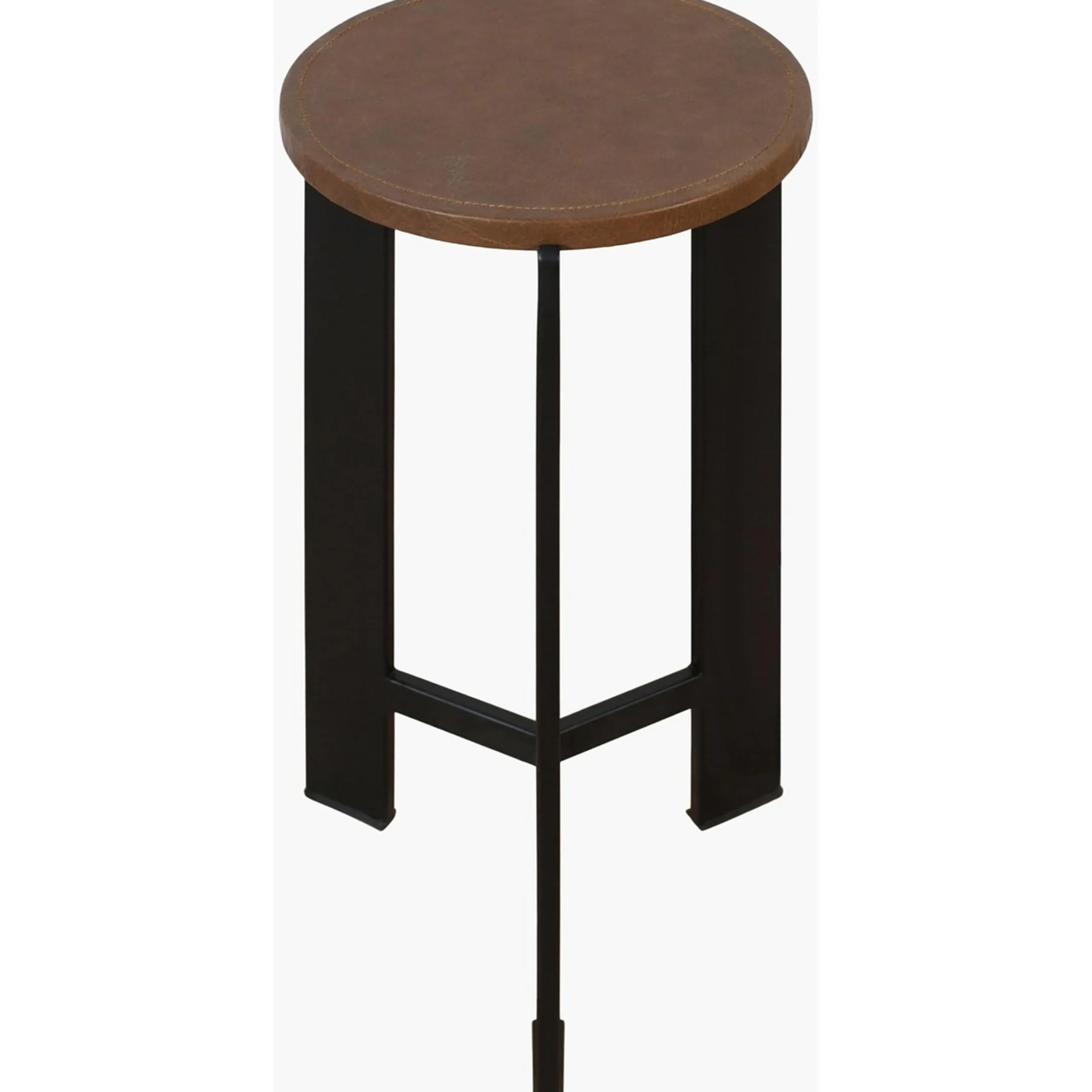 Thiago End Table - Leather