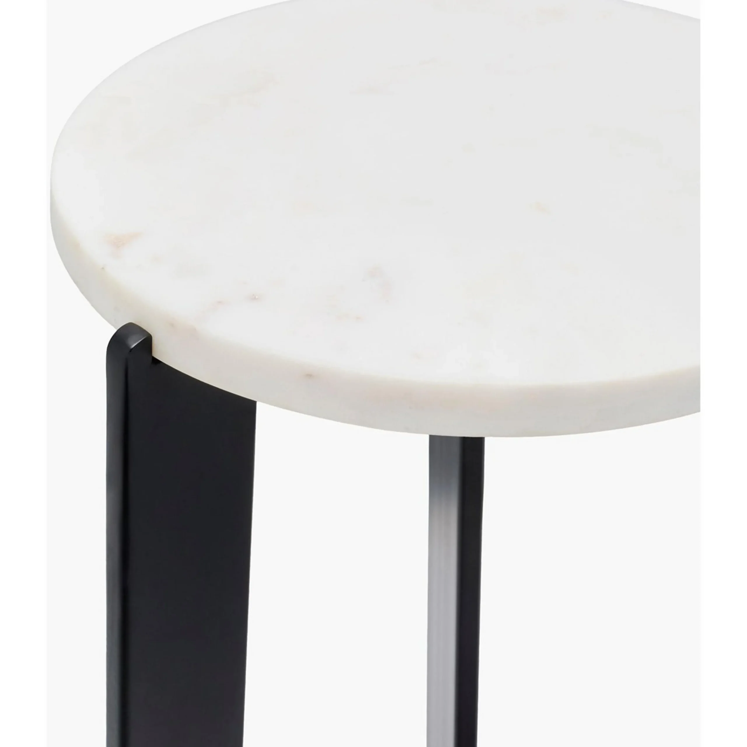 Thiago End Table - Marble