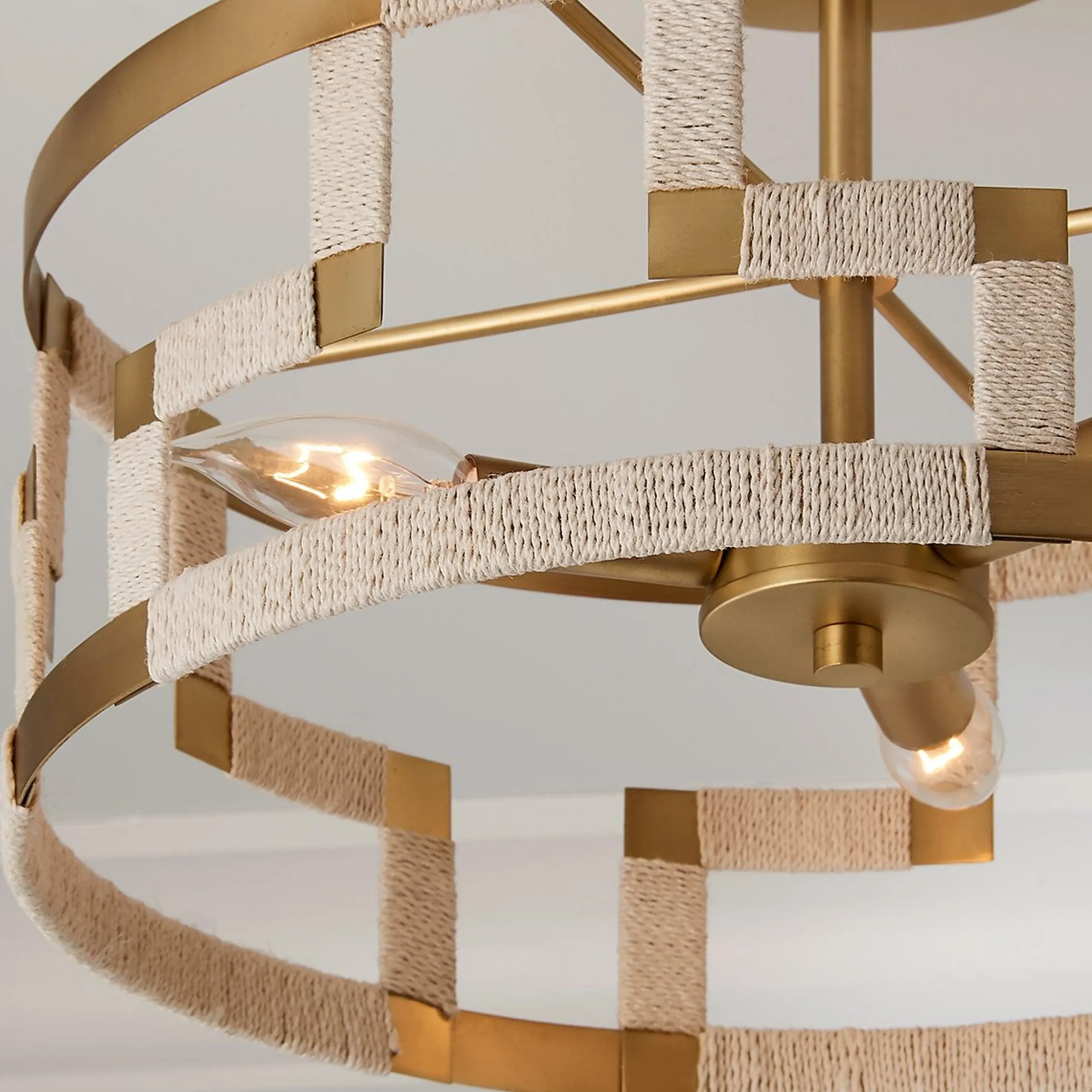 Threaded Grid Convertible Ceiling Light