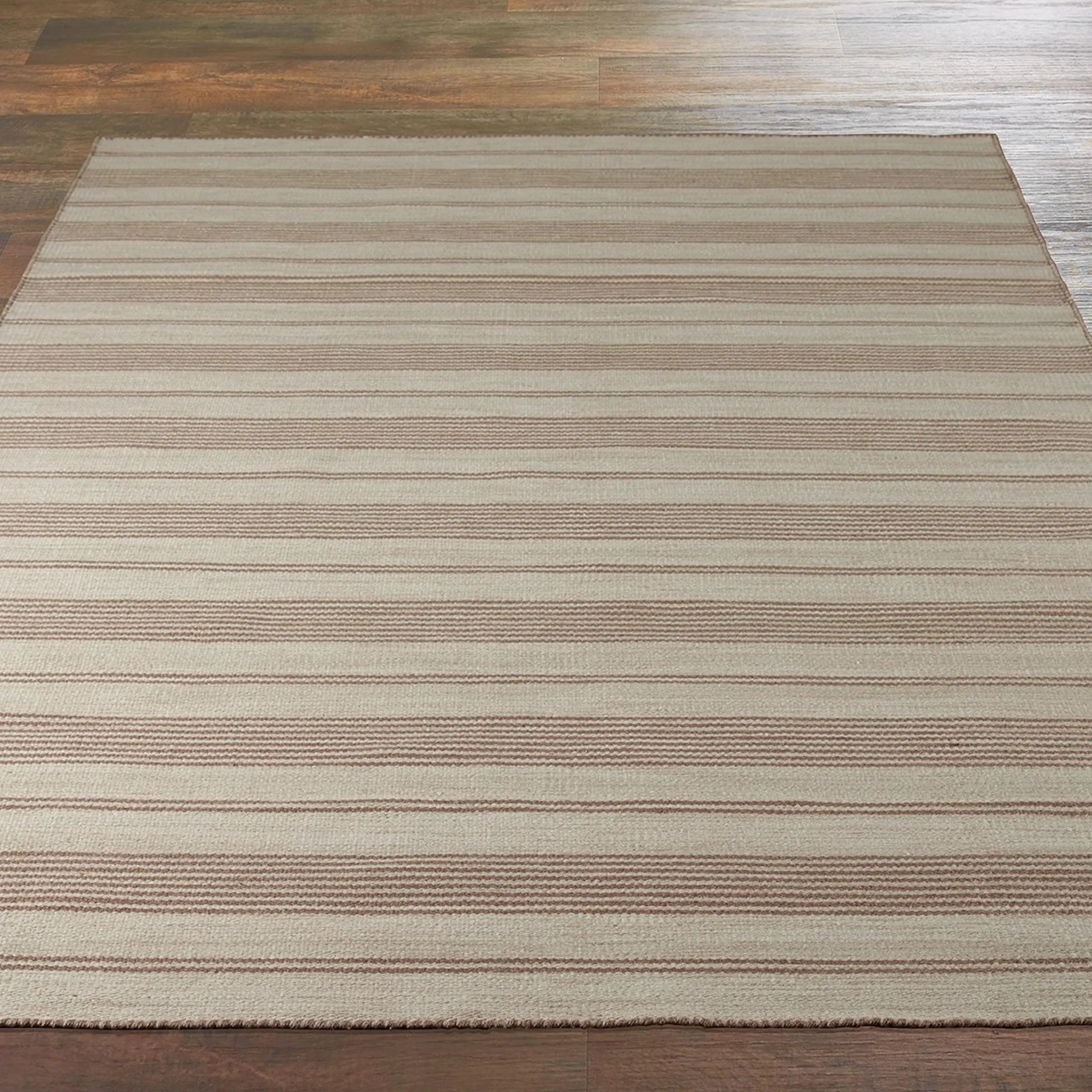 Ticking Stripe Indoor / Outdoor Rug