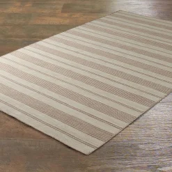 Ticking Stripe Indoor / Outdoor Rug