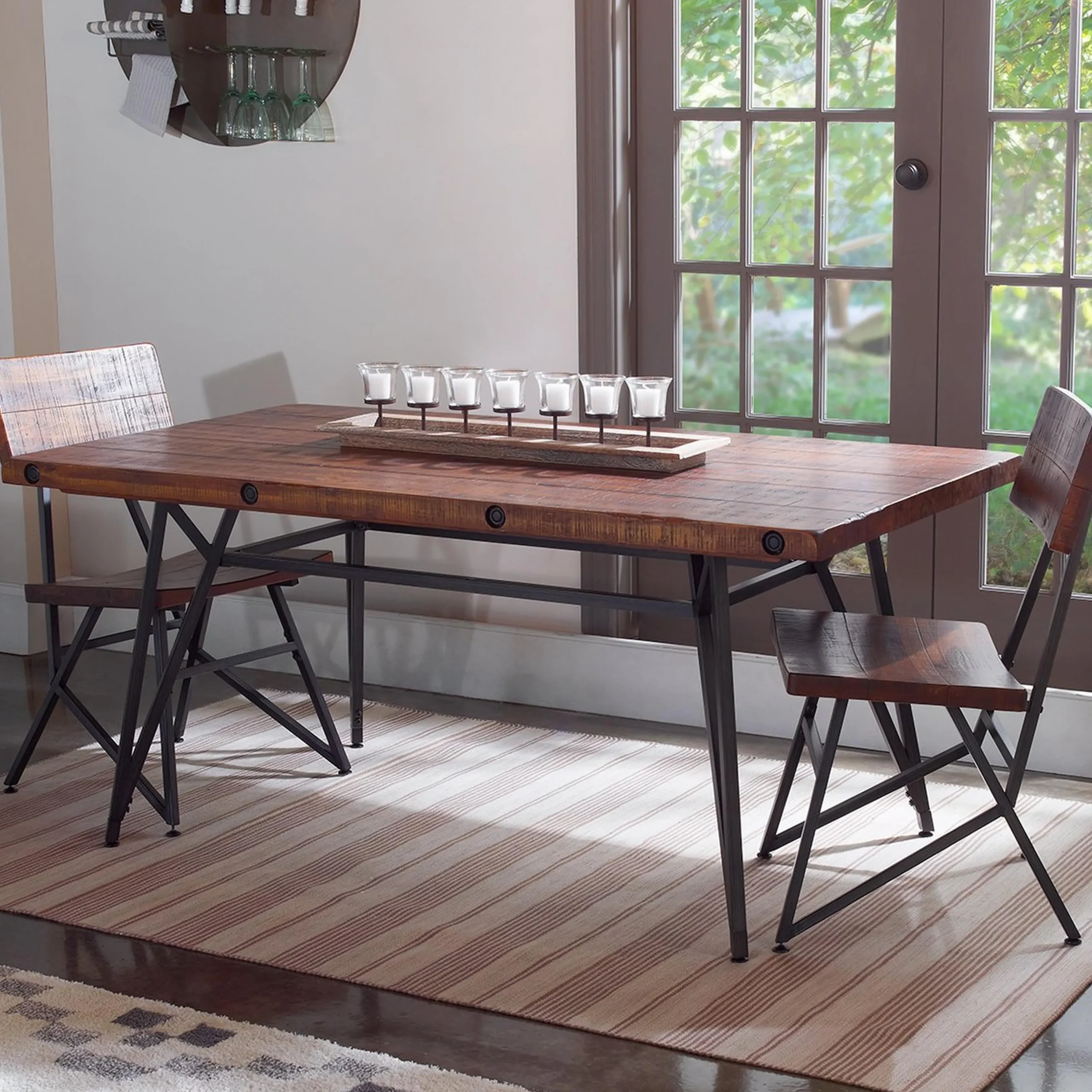 Ticking Stripe Indoor / Outdoor Rug