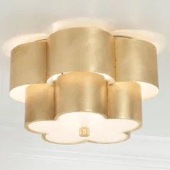 Tiered Daisy Shade Ceiling Light