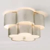 Tiered Daisy Shade Ceiling Light