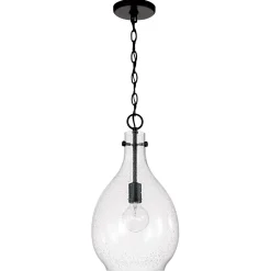 Tierni Pendant - Seeded Glass
