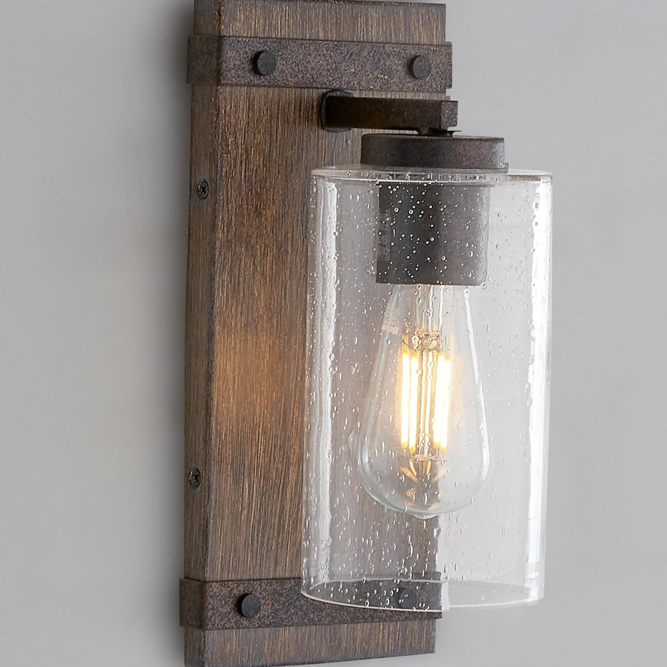 Timber Bath Sconce