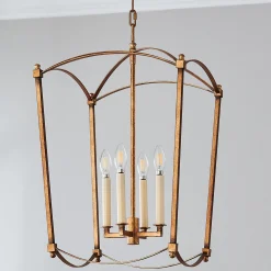 Traditional Beaux Lantern - 4 Light