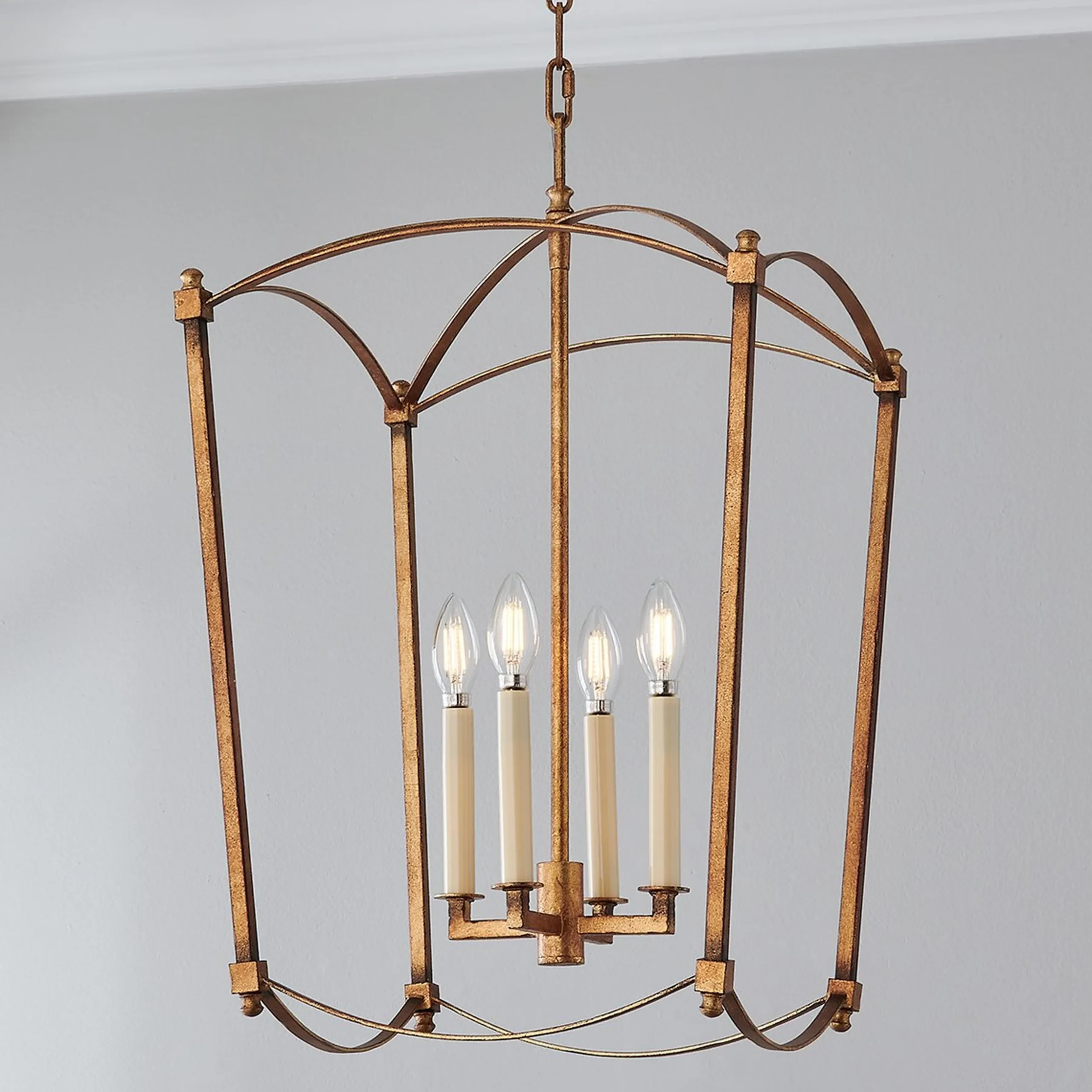 Traditional Beaux Lantern - 4 Light
