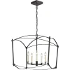 Traditional Beaux Square Lantern - 5 Light