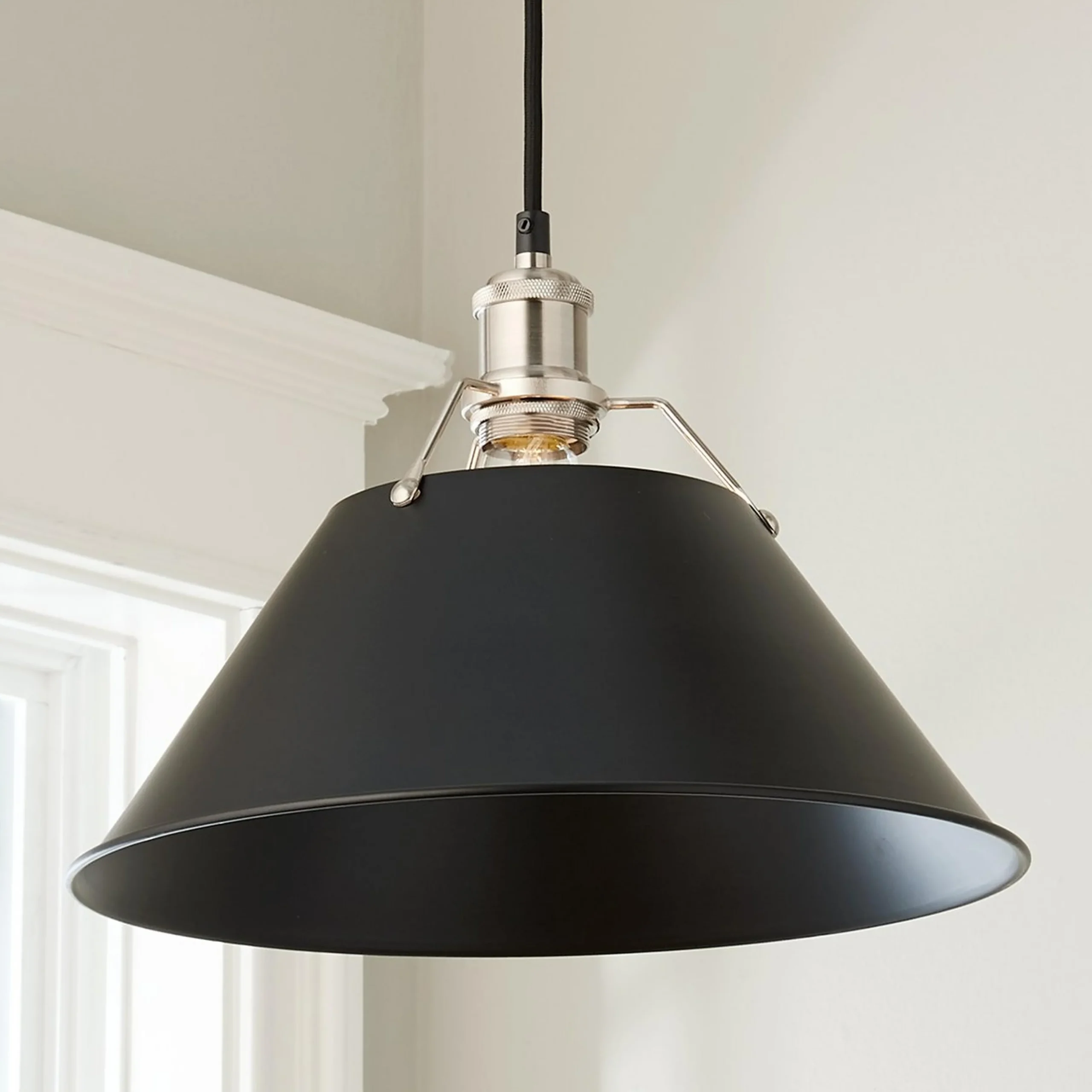 Truncated Cone Shade Pendant - Large