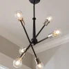 Twirled Batons Chandelier