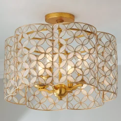 Vierpas Semi-Flush Ceiling Light