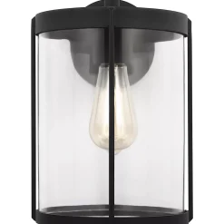 Vincent Clear Glass Outdoor Sconce - Medium