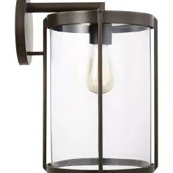 Vincent Clear Glass Outdoor Sconce - Large