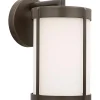 Vincent Opal Glass Outdoor Sconce - Small