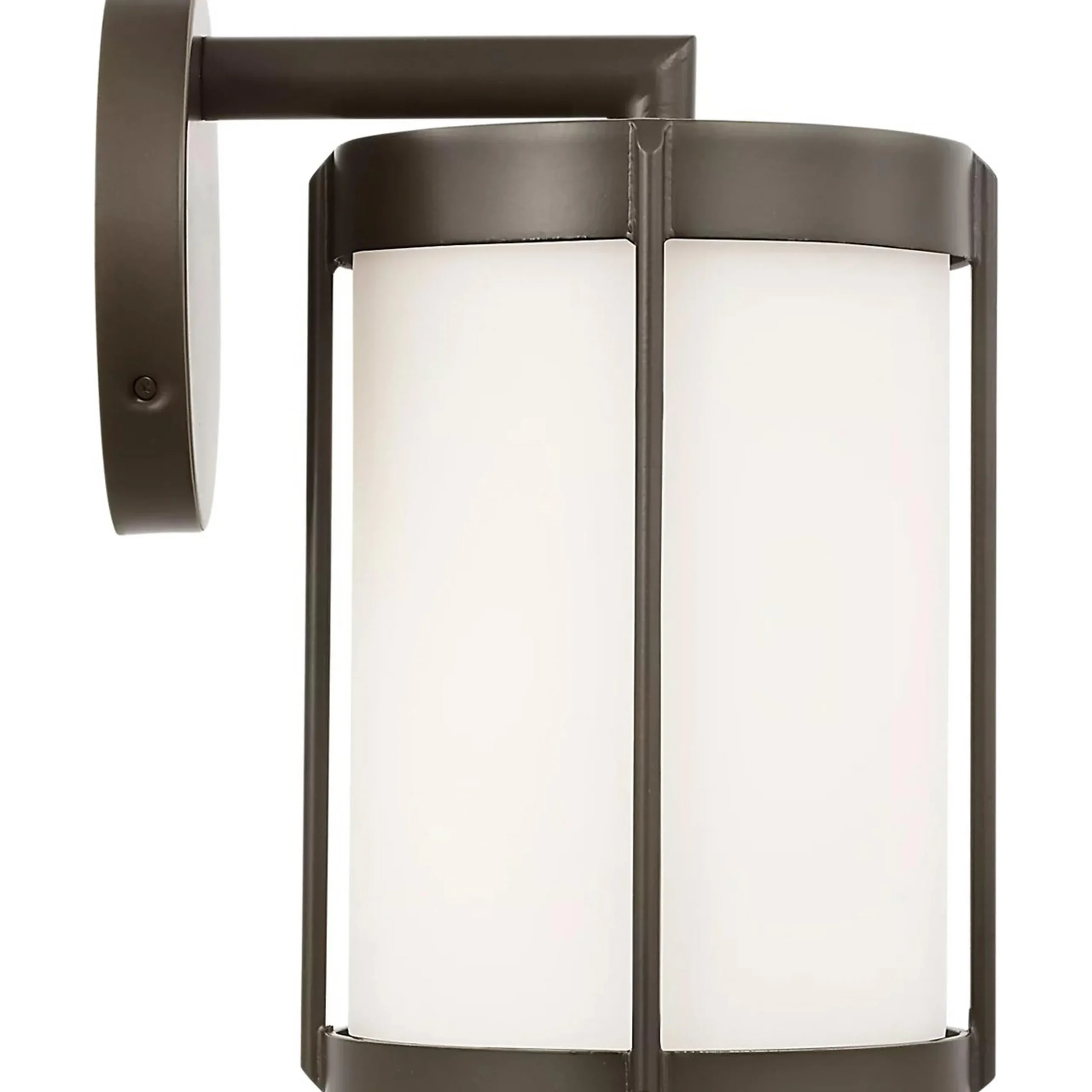 Vincent Opal Glass Outdoor Sconce - Small