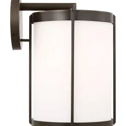 Vincent Opal Glass Outdoor Sconce - Medium