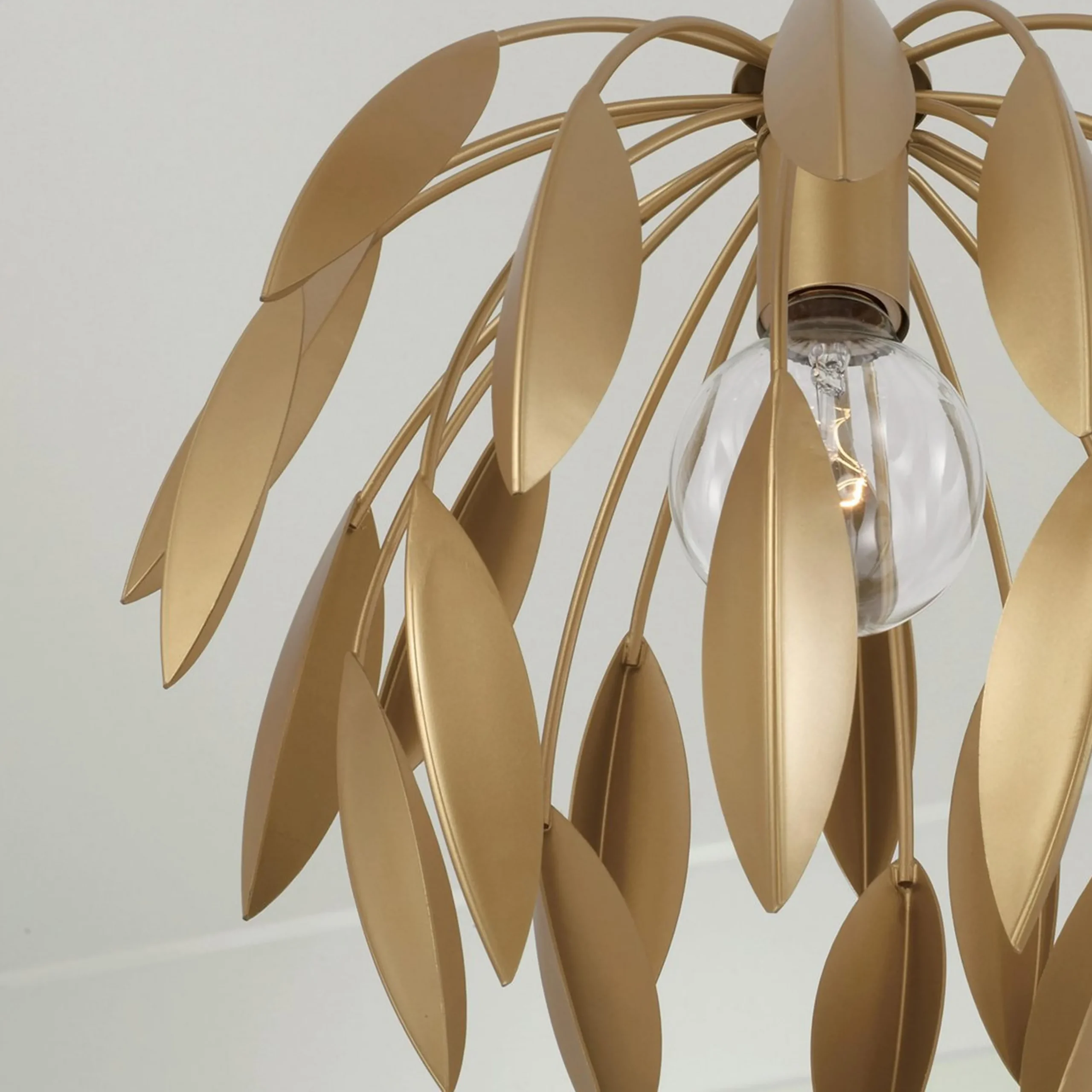 Vine Shrouded Convertible Ceiling Light