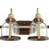 Vintage Librarian Vanity Light - 2 Light